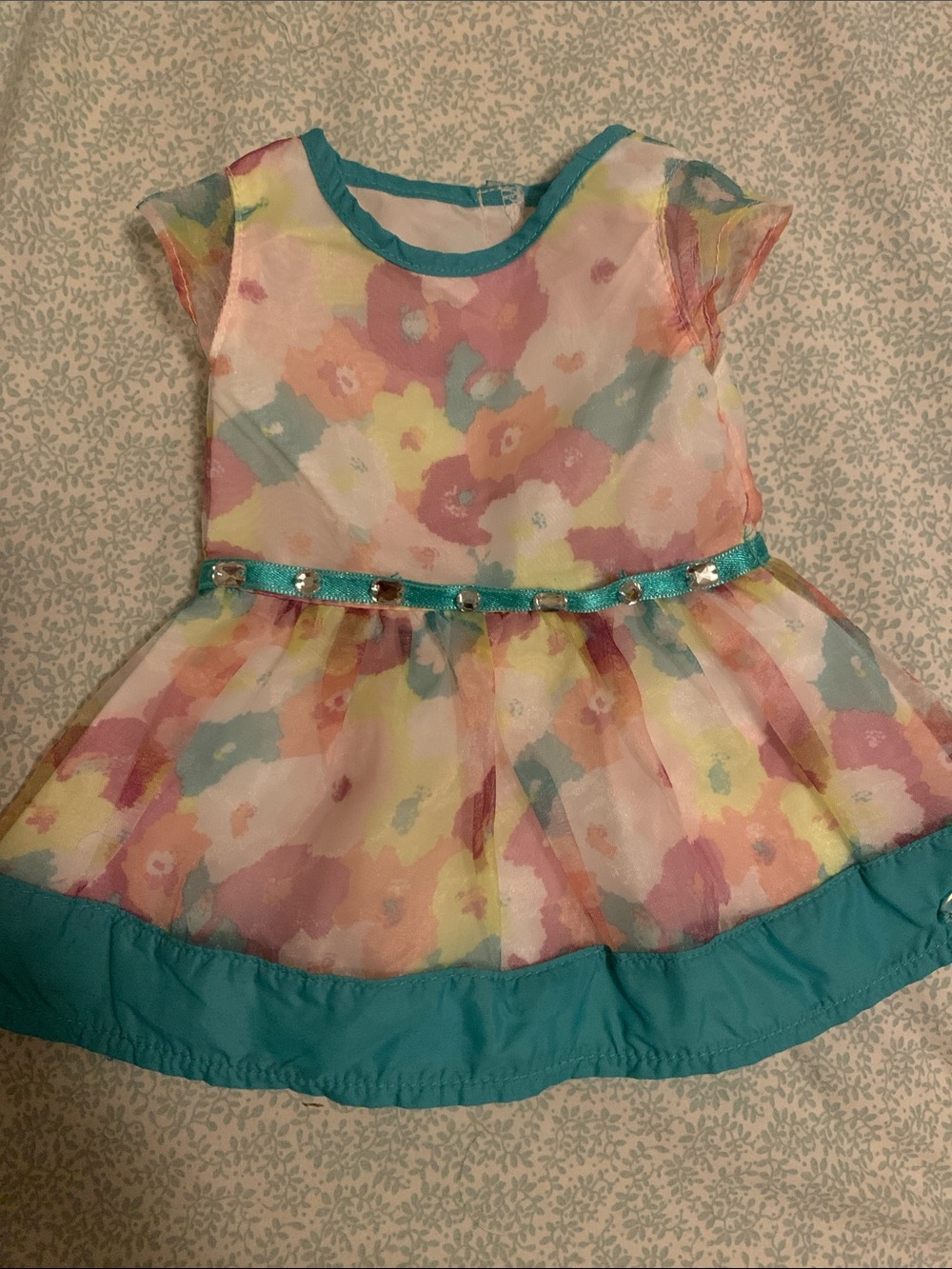 American Girl Bright Blooms Dress